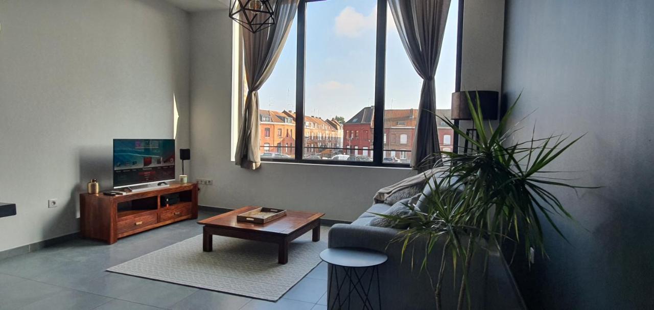 Appartement-chic parking privé Tourcoing Extérieur photo